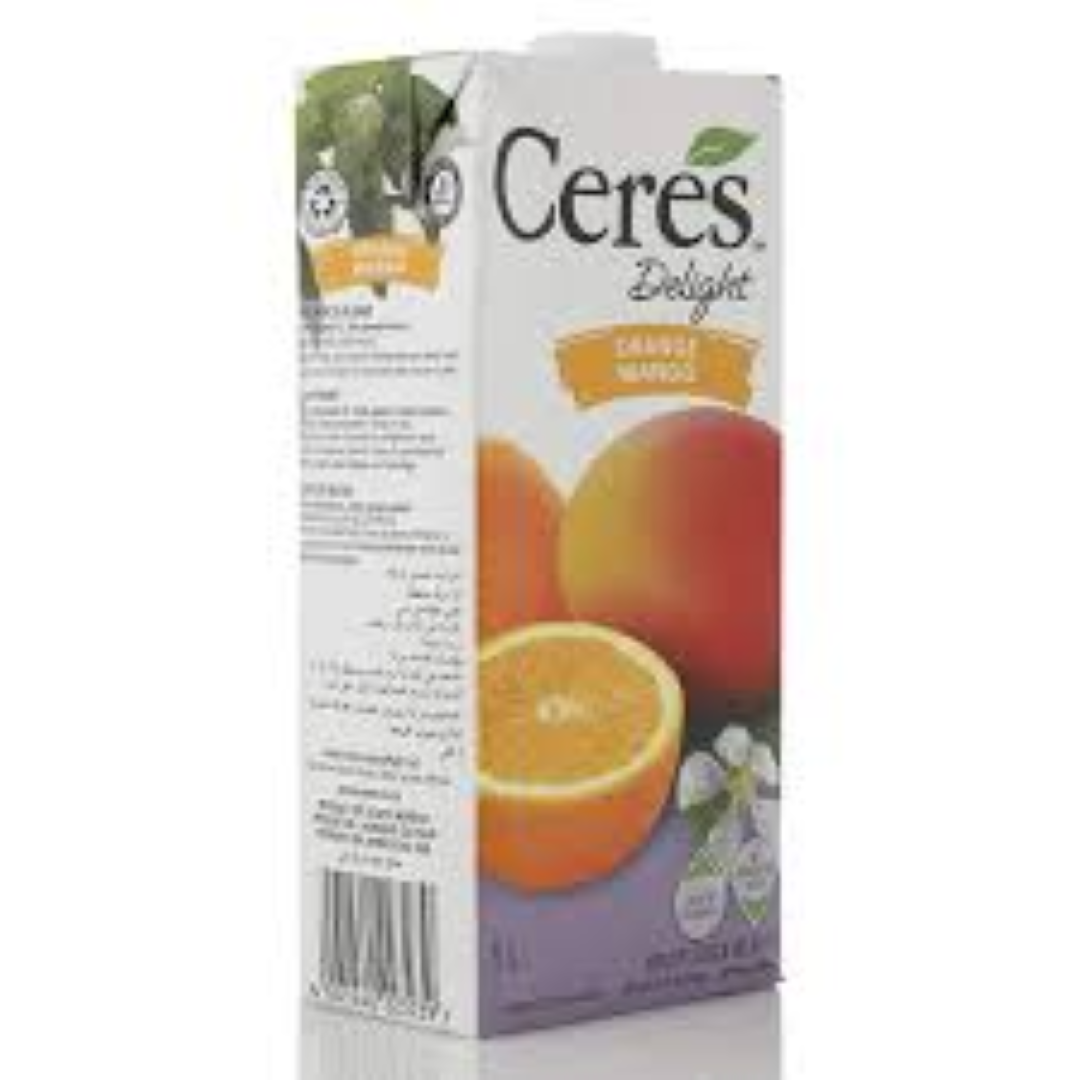 CERES DELIGHT ORANGE MANGO 1L